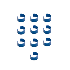 COLORIS Clips, blue (pack of 10)
